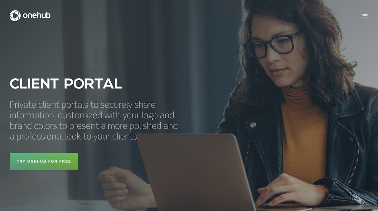 Onehub client portal