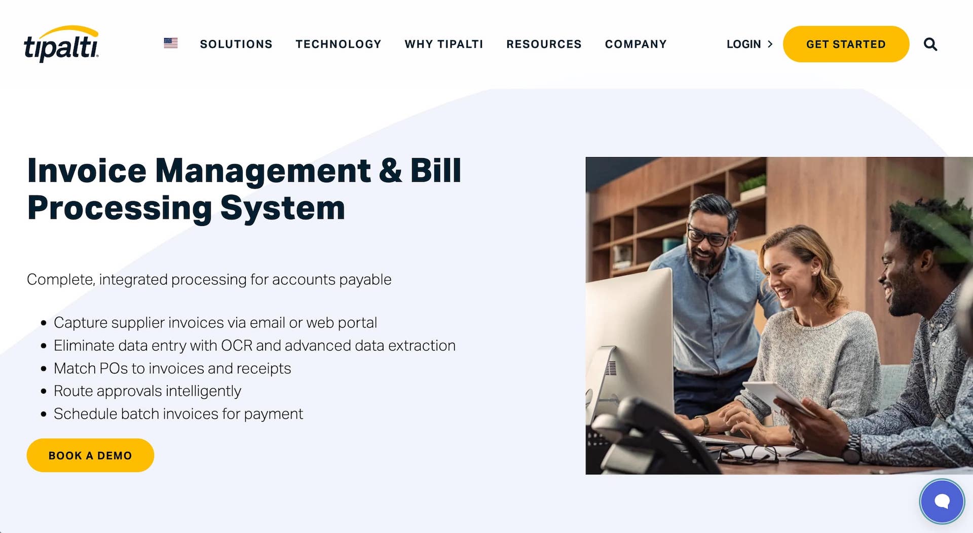 Tipalti invoice management