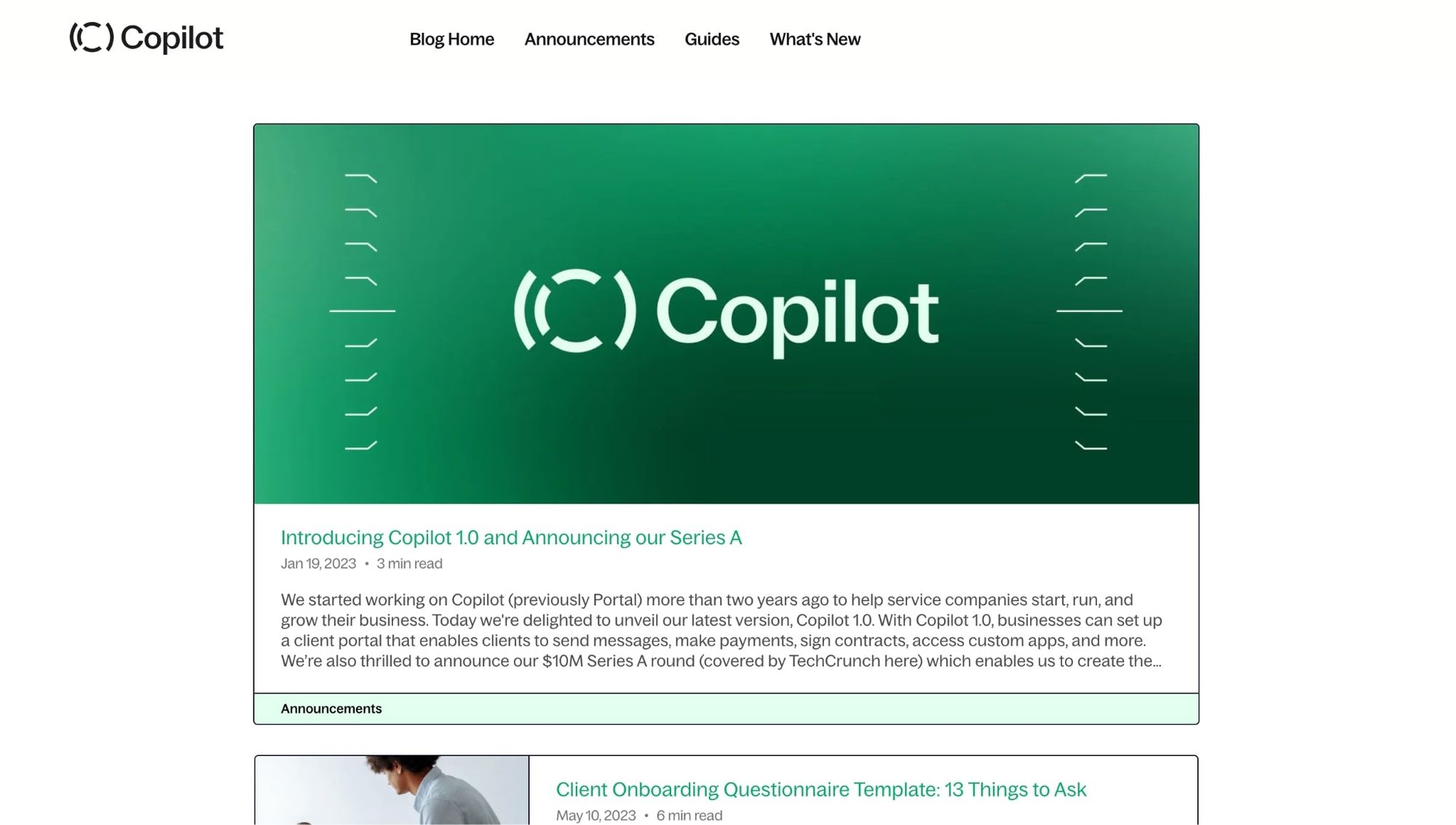 Copilot blog