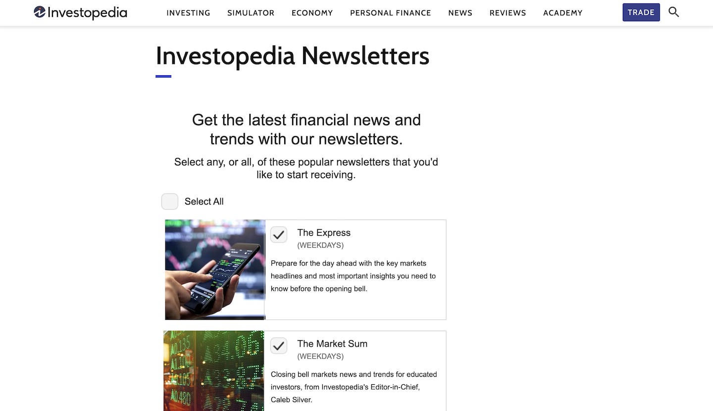 Newsletters for accountants