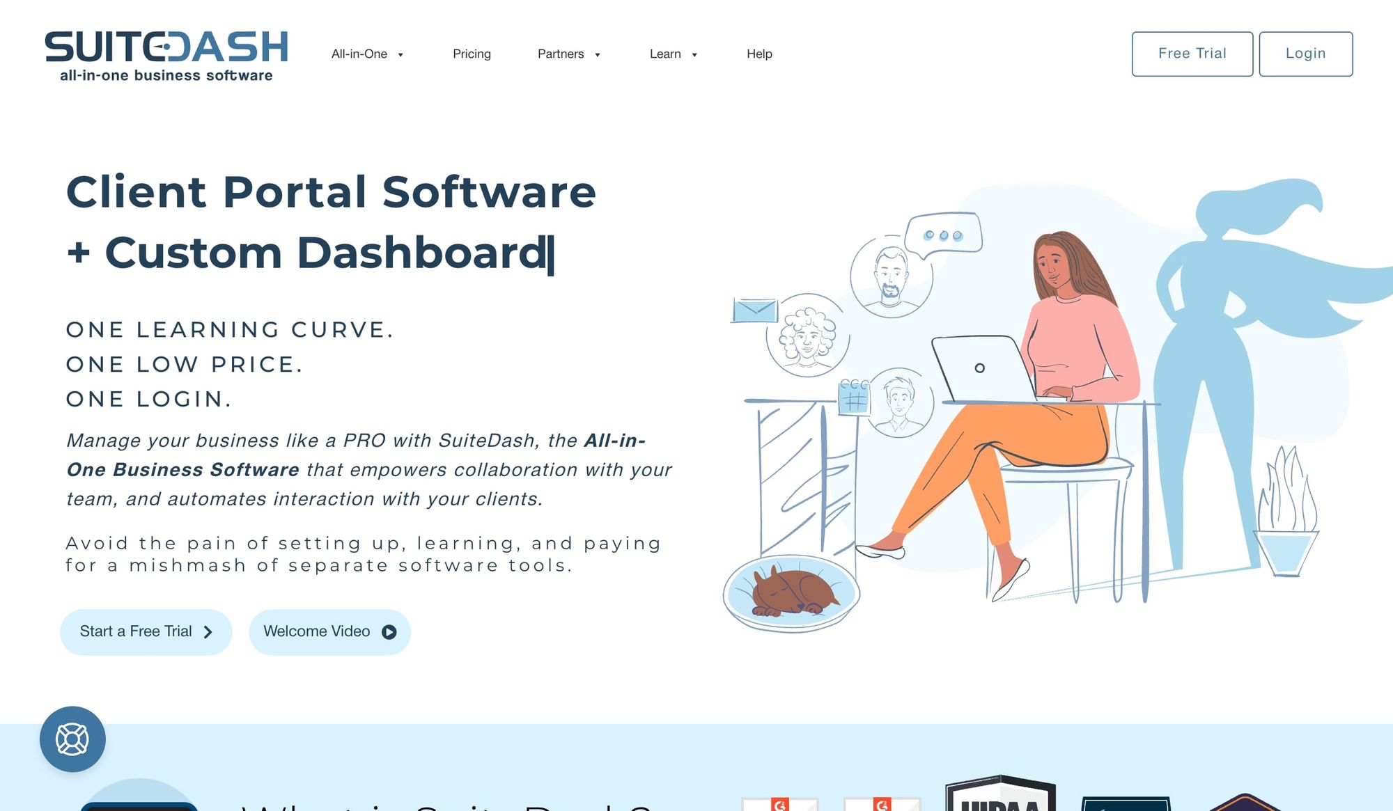 SuiteDash client portal software