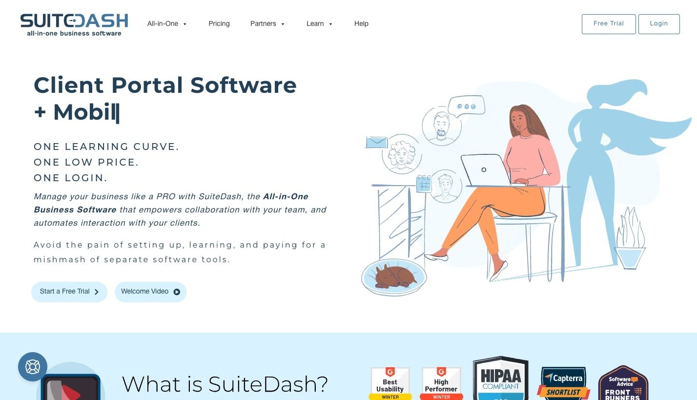 SuiteDash client portal