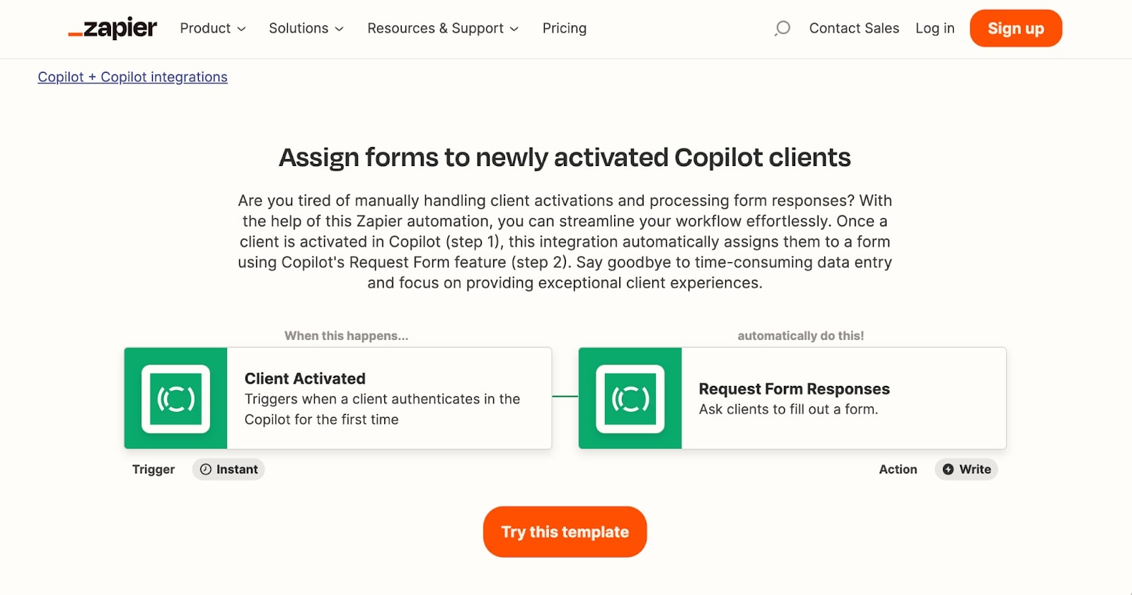 Automated forms in Copilot