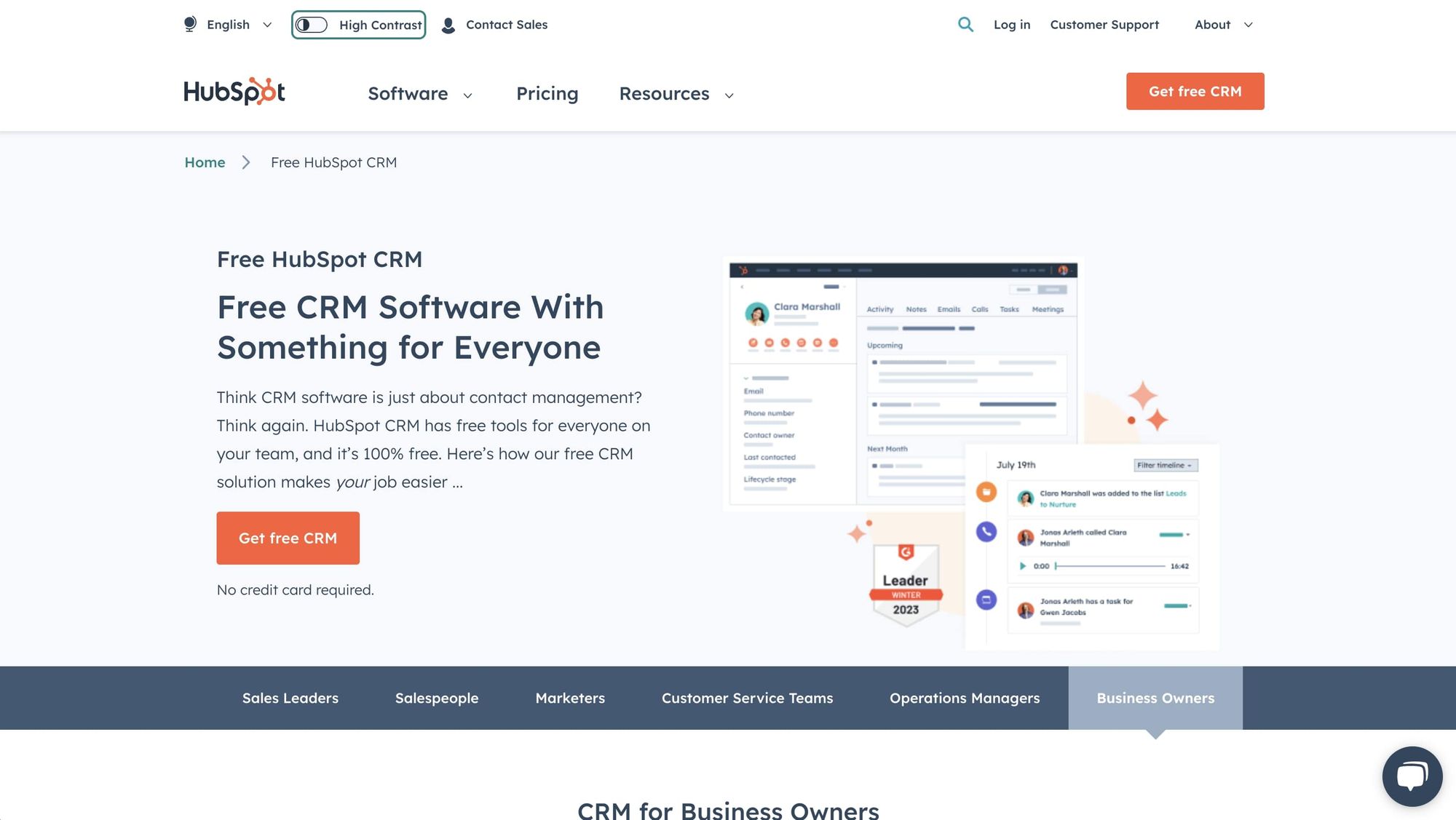 HubSpot CRM