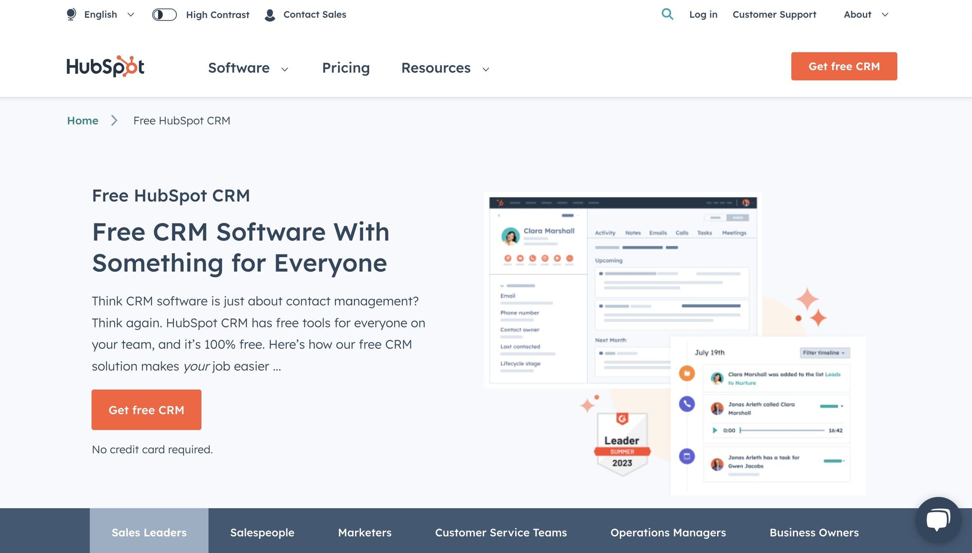 HubSpot CRM