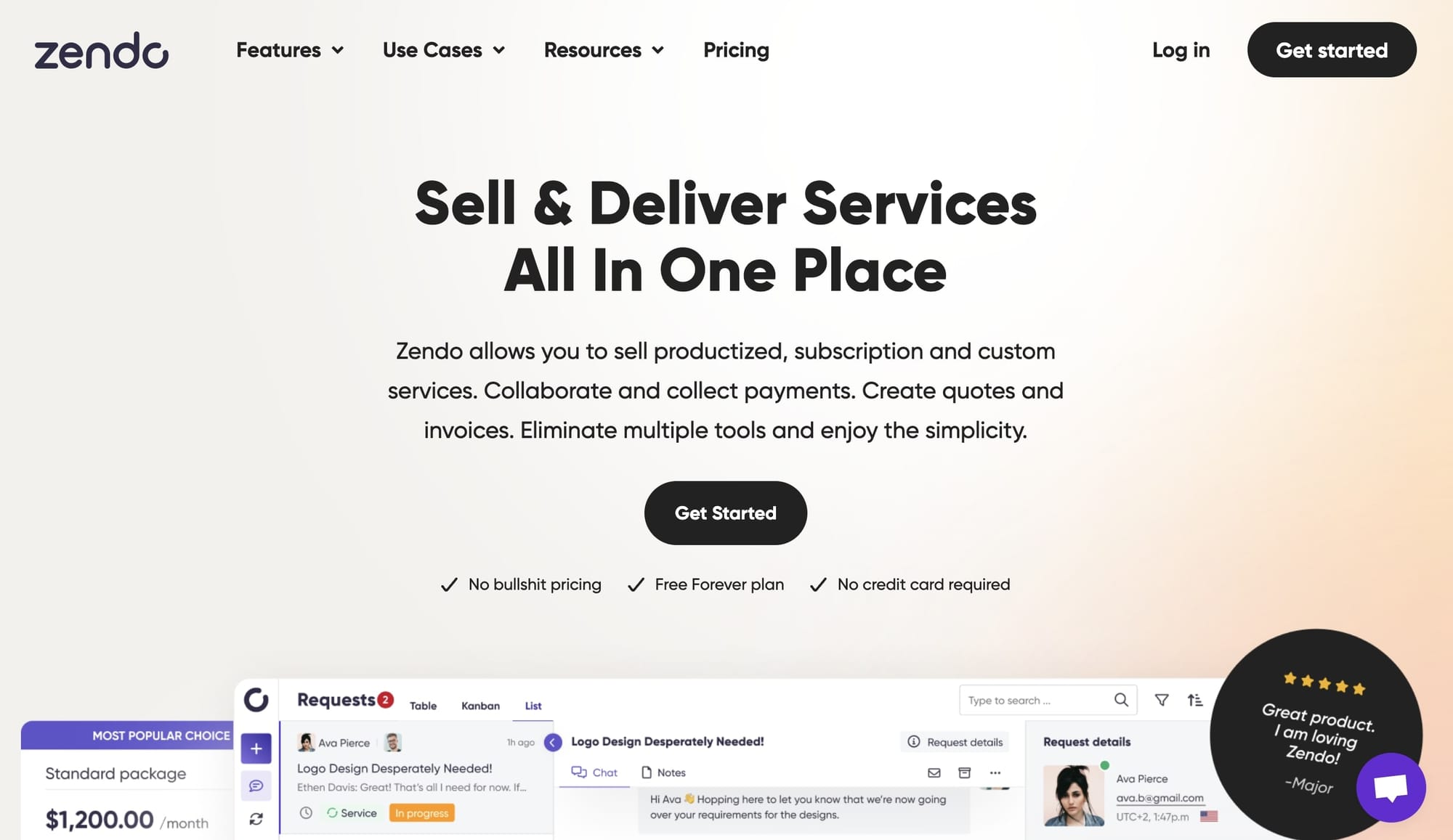Zendo for productized services