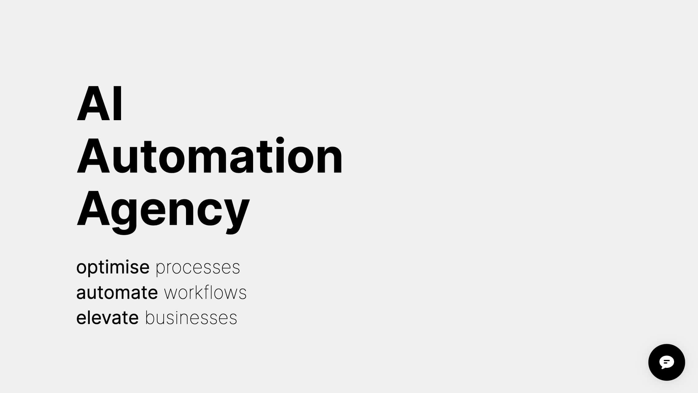 AI Automation Agency services