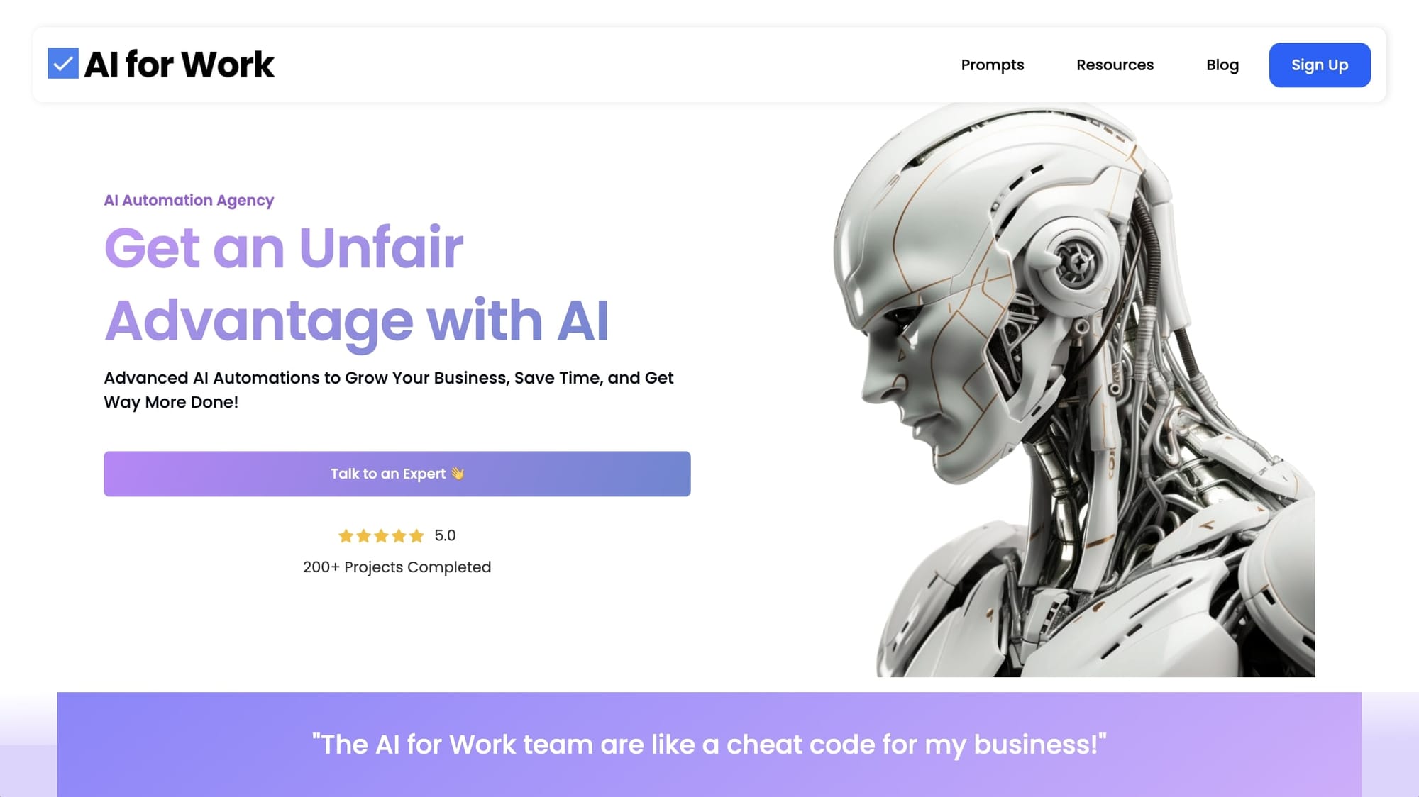 AI for Work AI automation agency