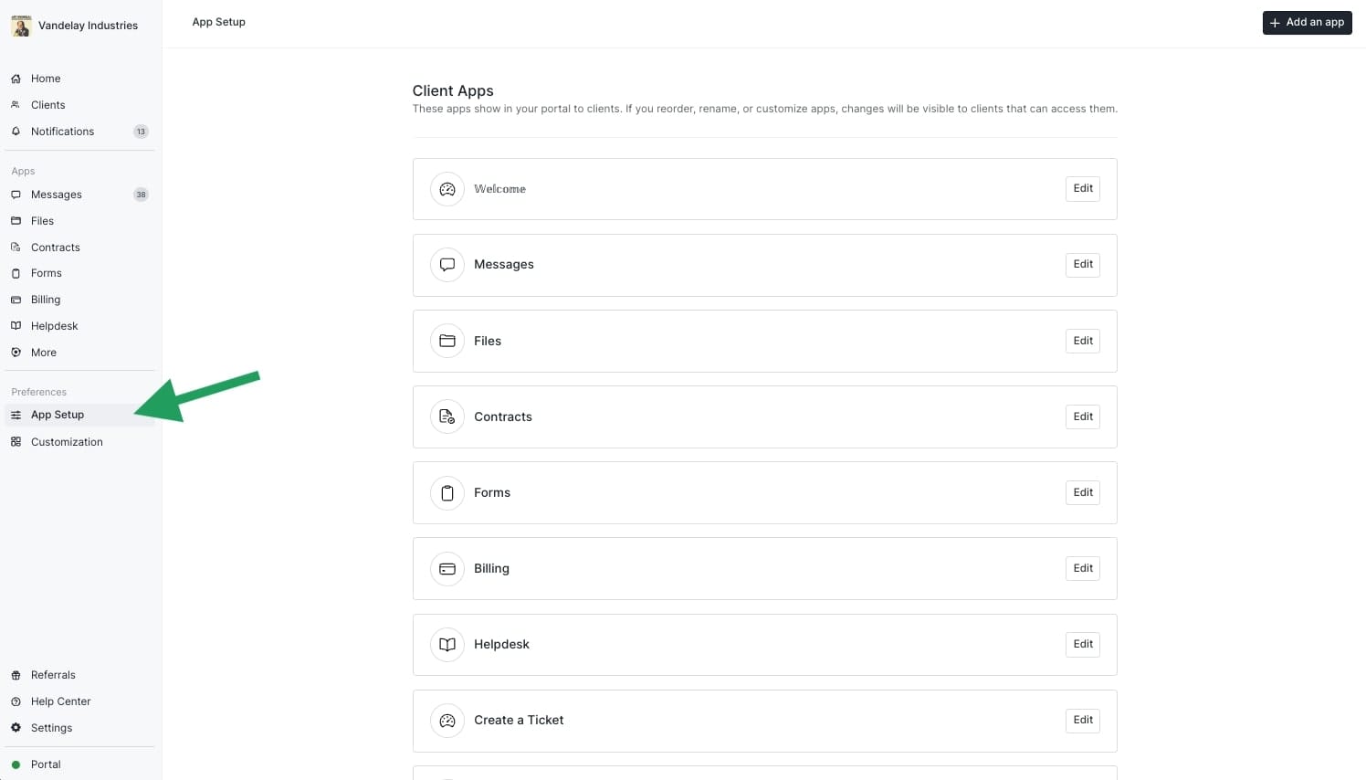 How to create a QuickBooks customer portal