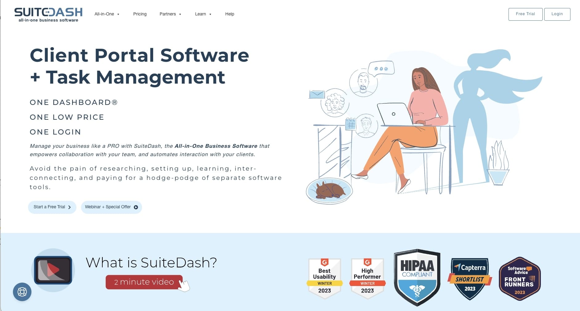 SuiteDash portal software