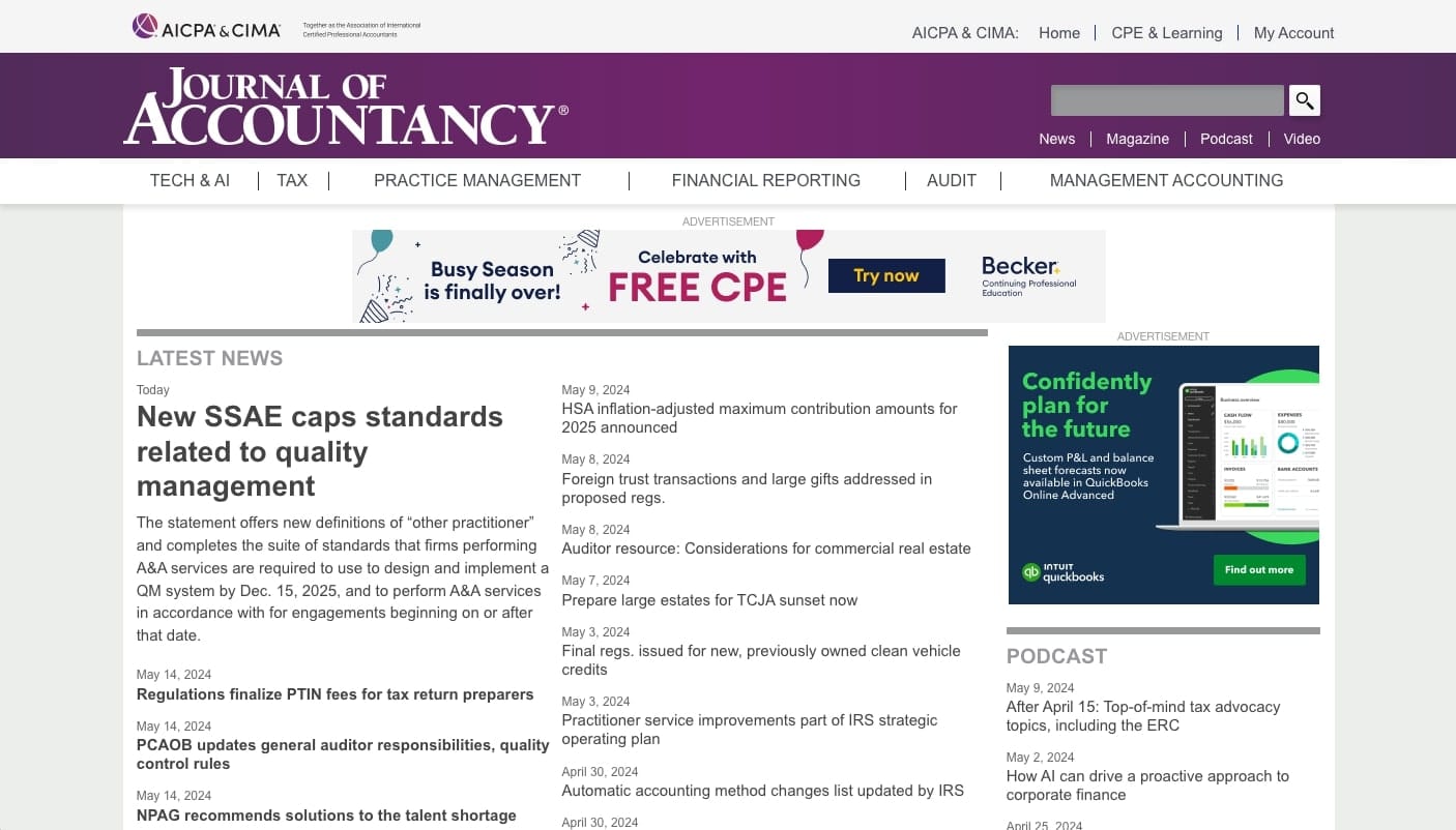 The Journal of Accountancy