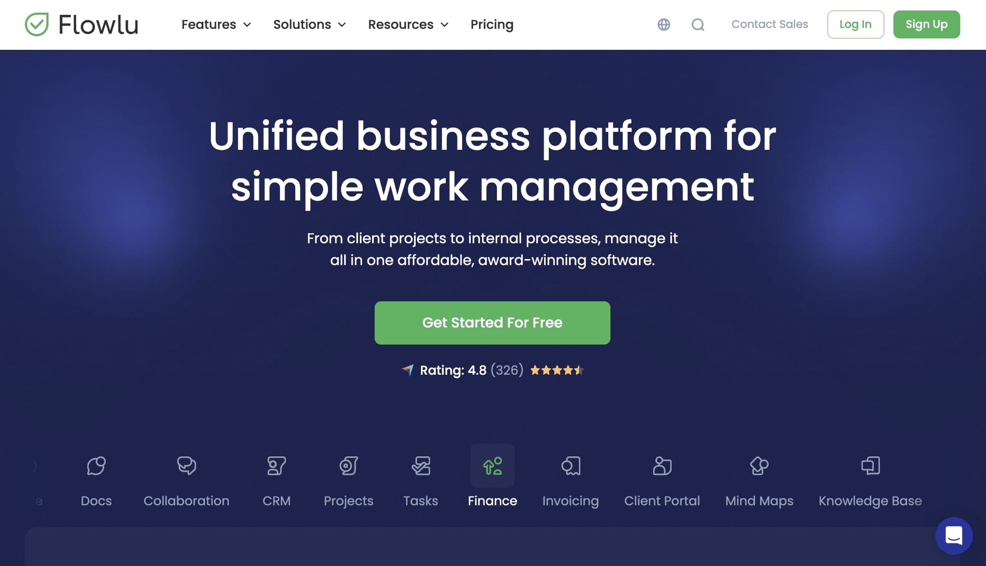 Flowlu business management platform