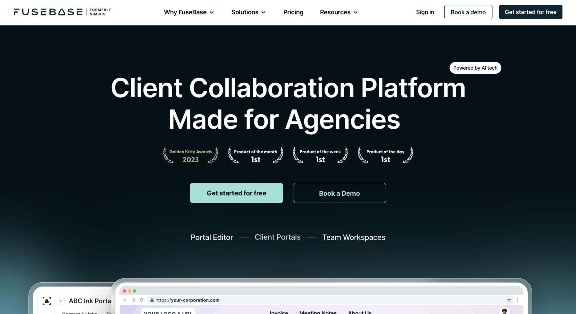 FuseBase client collaboration platform