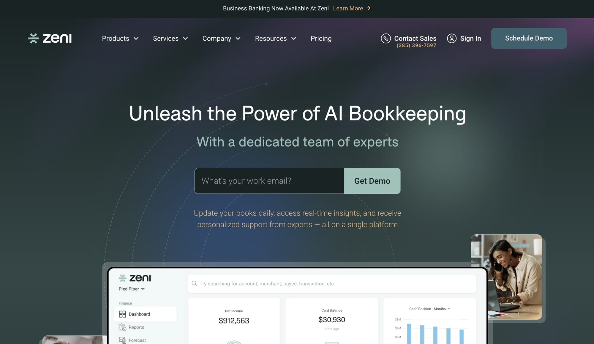 Zeni AI bookkeeping