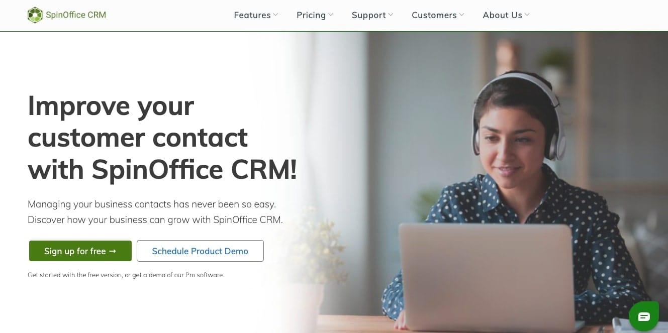 SpinOffice CRM