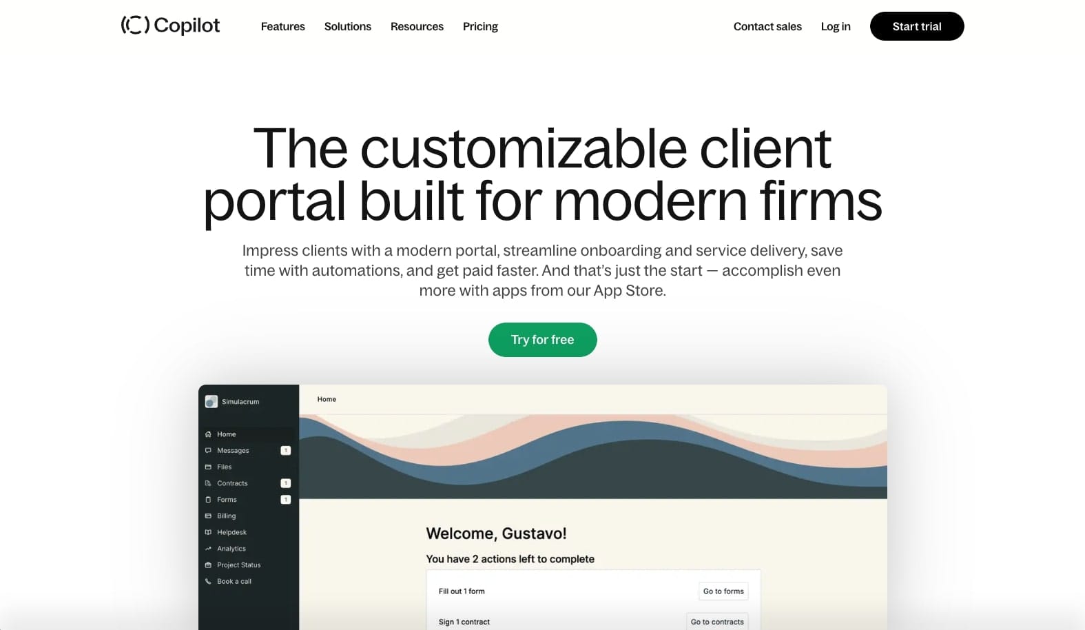 Copilot for Webflow agency websites