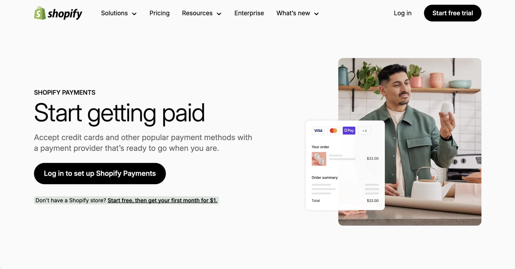 Shopify payments for ecommerce businesses