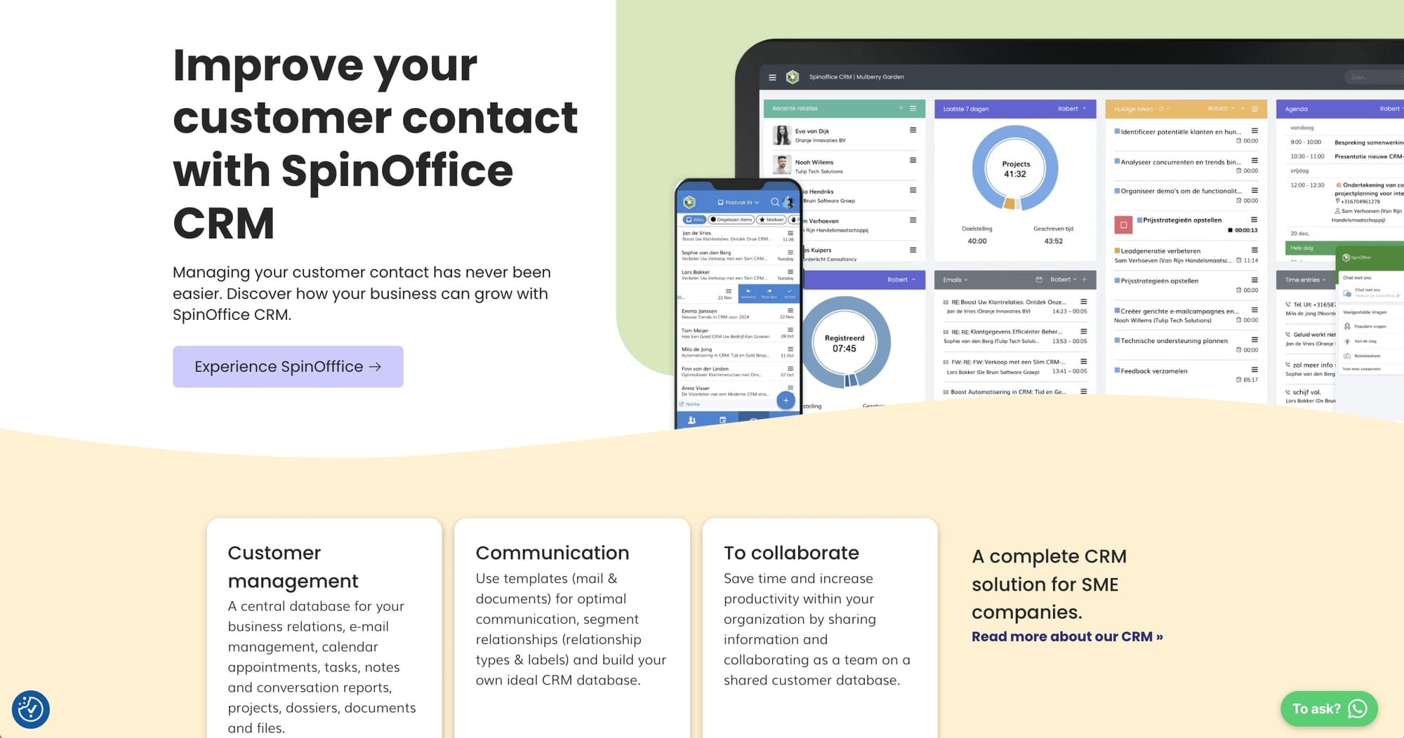 SpinOffice CRM