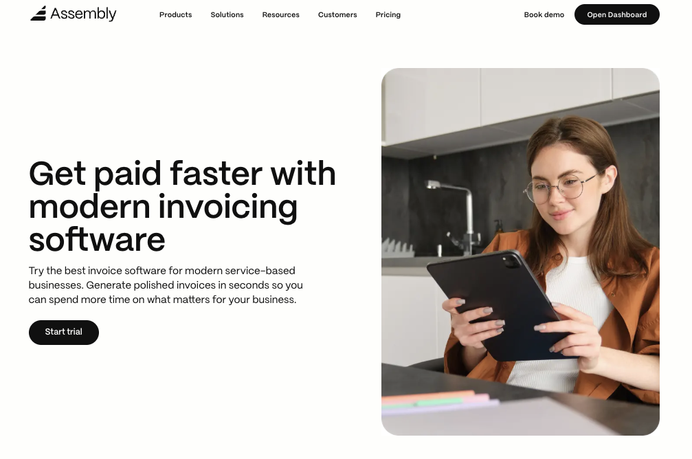 Assembly billing app