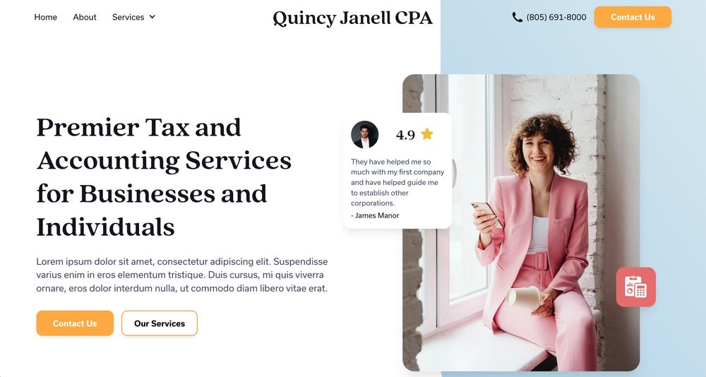 21 unique accounting firm website examples to check out